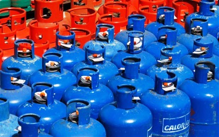 Giá gas tăng 1.500 đồng/bình từ 1/5